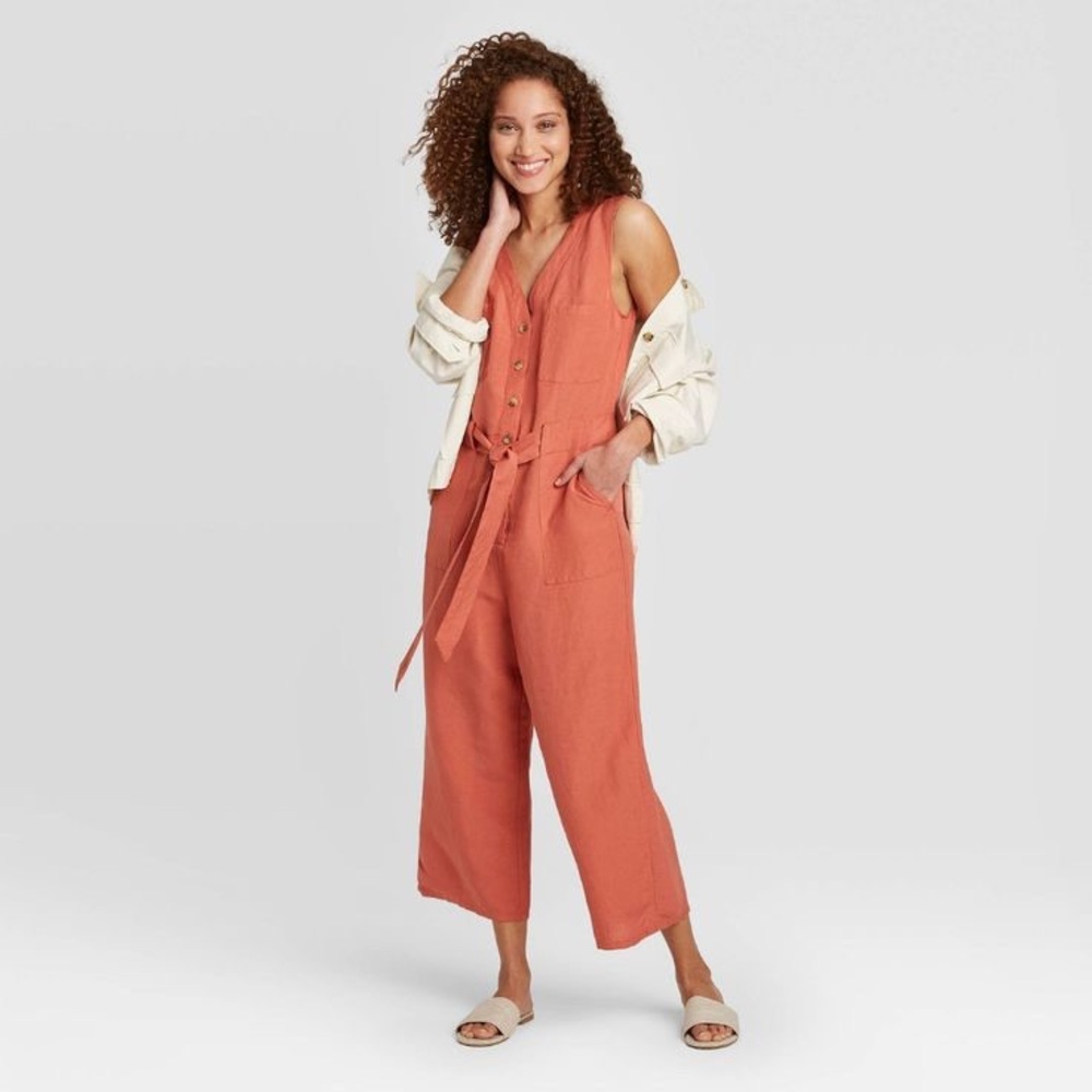 A New Day Linen Jumpsuit/Romper